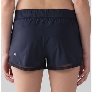 Lululemon Two With One Short (Reversible 3") Midnight Navy, Size 4